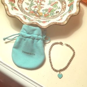 Tiffany heart bracelet